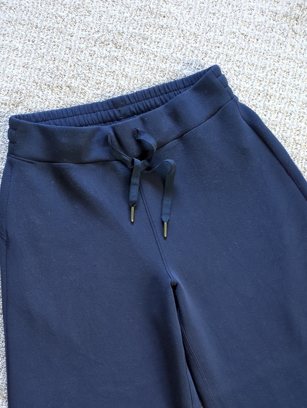 SPANX Navy Blue Air Essentials Wide Leg Pants, Size M - Picture 4 of 7